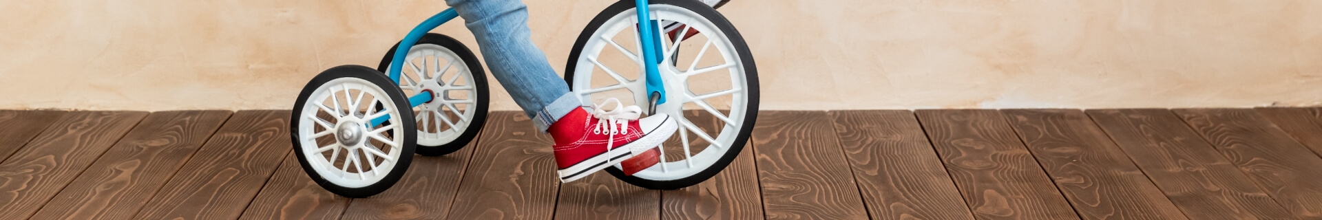 Vélo Pour Enfant 2-6 ans - Tricycle Polyvalent Petit Modèle Bleu